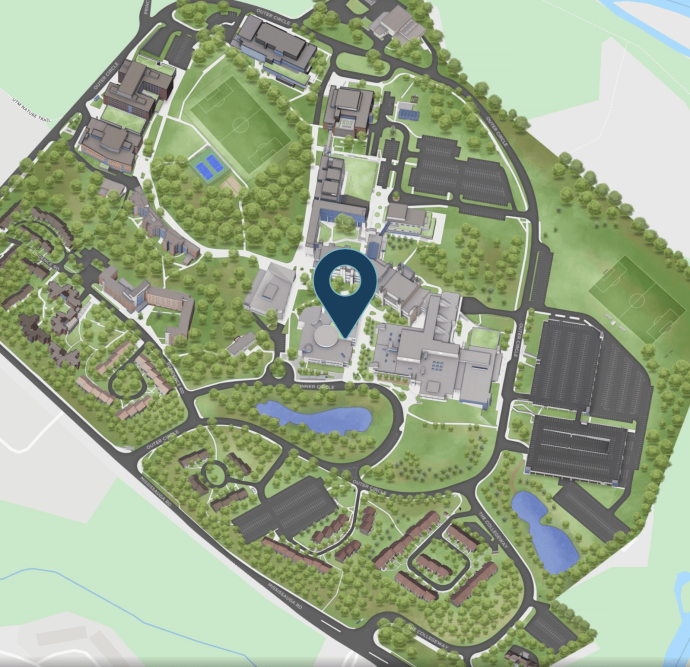 University of Toronto Mississauga Layered Map - Kaneff Innovation Complex